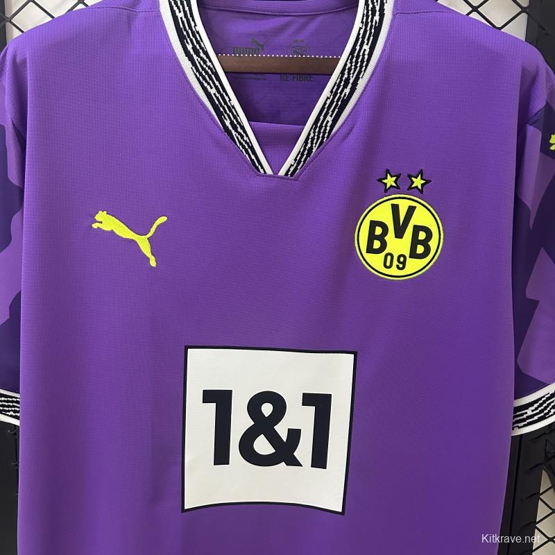 24/25 Borussia Dortmund Purple Goalkeeper Jersey