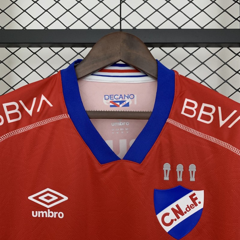 25/26 Uruguayan  Atlético Nacional Red Jersey