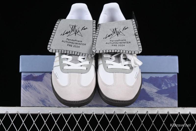 Adidas Originals Samba OG IG1025 Snow Gift Box Custom Casual Sneakers - IG1025