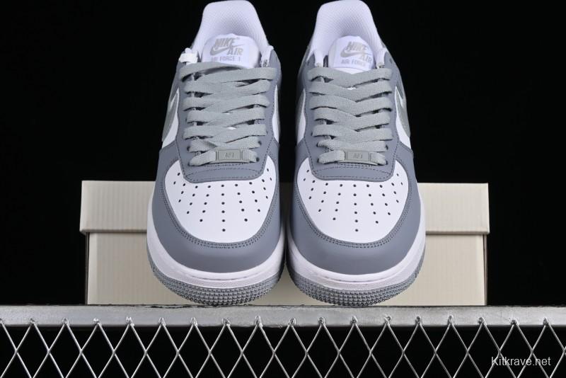 Nike Air Force 1 '07 Low Casual Sneakers with Full-Length Air Cushion - FJ4146-111