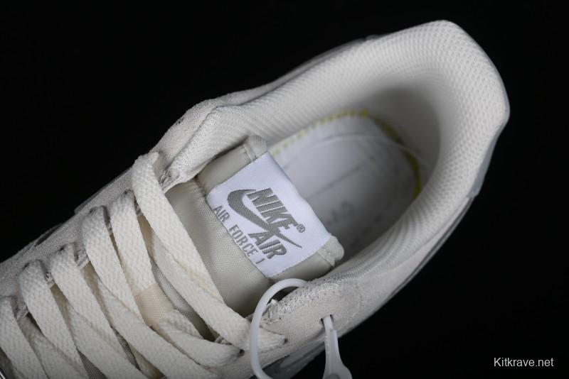 Nike Air Force 1 '07 Low Casual Sneakers with Full-Length Air Cushion - FQ8714-002