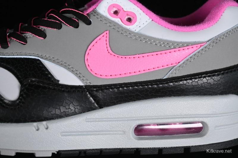 Nike Air Max 1 Retro Running Shoes with Half-Sole Air Cushion - HF3713-003