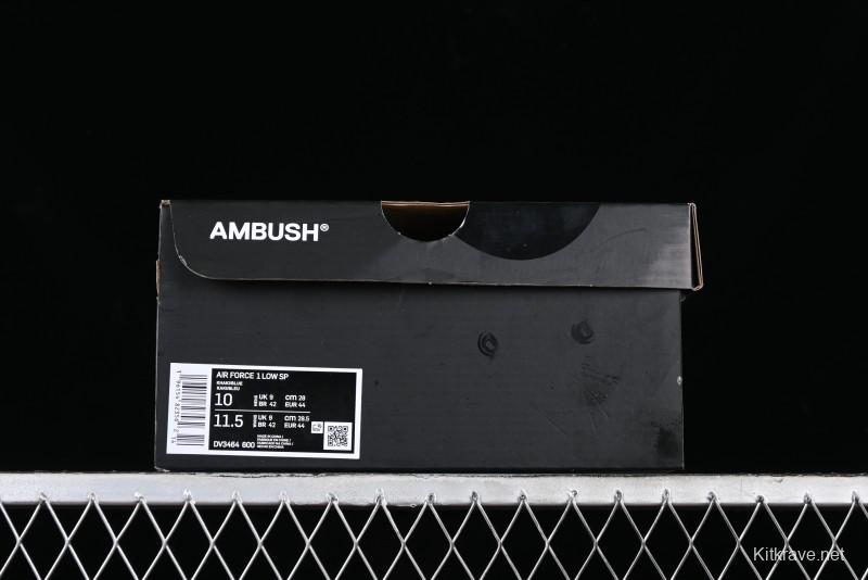 Nike Air Force 1 '07 Low Ambush Collaboration Casual Sneakers - DV3464-600