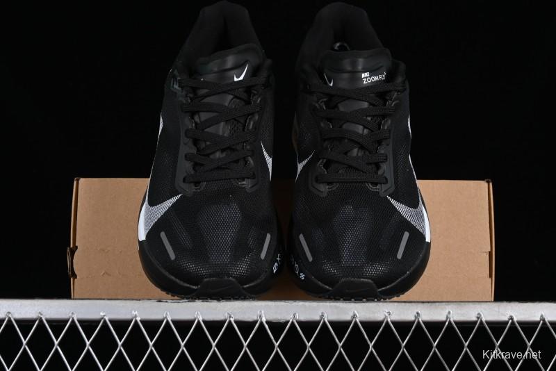 Nike Zoom Fly 6 Running Shoes with Flyknit Material and Carbon Fiber Plate for Superior Elasticity - FN8454-001