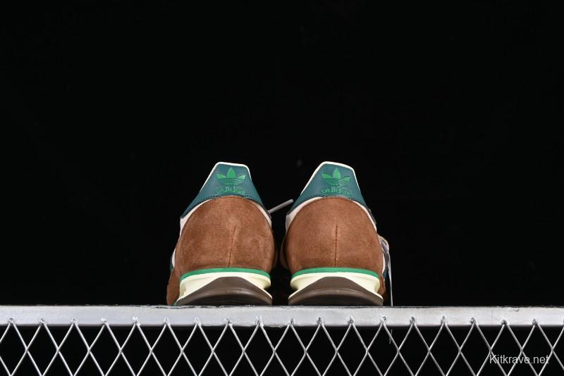 Adidas Originals SL 72 Retro Running Shoes with Ecotex Tongue and EVA Midsole - JH8648