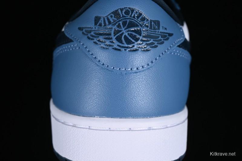 Nike Air Jordan 1 Low Golf Shoes Navy Blue - DD9315-115