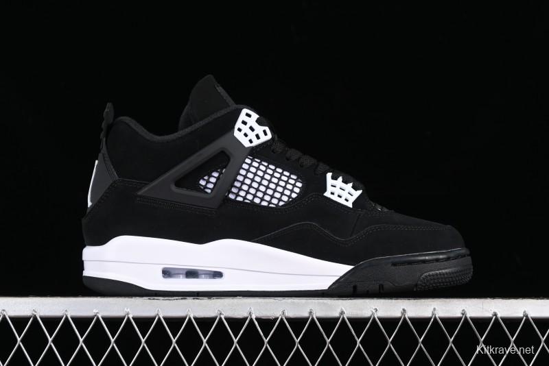 Nike Air Jordan 4 Retro "White Thunder" Basketball Shoes - FQ8138-001