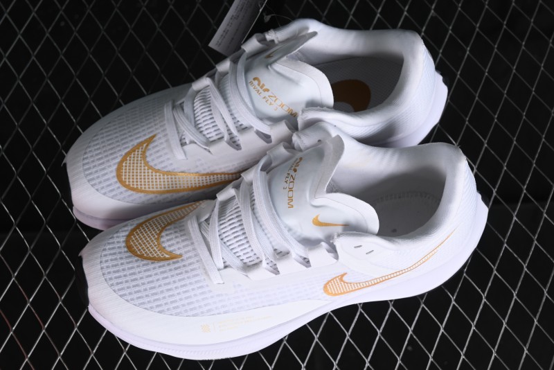 Nike Zoom Rival Fly 3 Lightweight Fabric Comfortable Cushioned Anti-Slip Low-Top Casual Running Shoes - CT2405-100