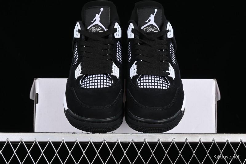 Nike Air Jordan 4 Retro "White Thunder" Basketball Shoes - FQ8138-001