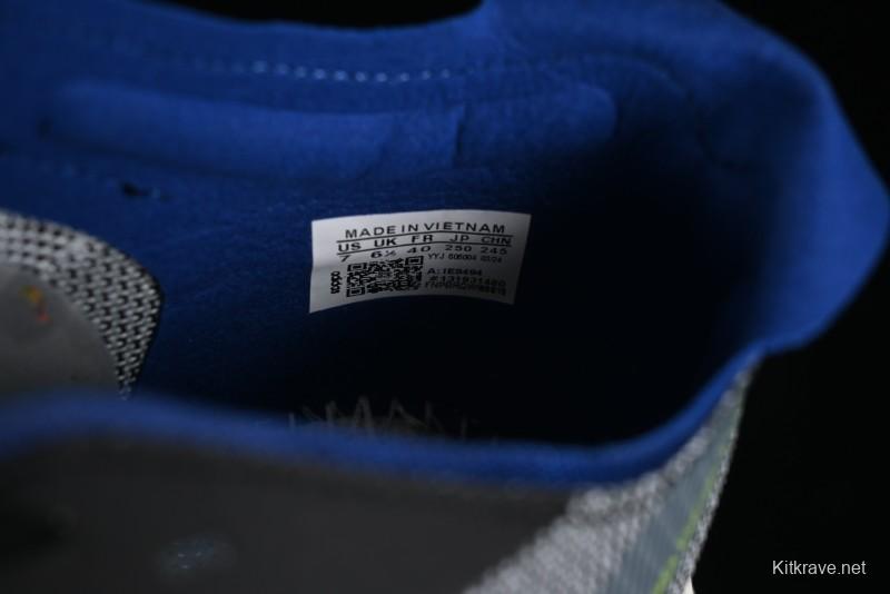 Adidas Adizero Boston 12 M Running Shoes Lightweight Breathable Low-Top with ENERGYROD Carbon Plate - IE8494