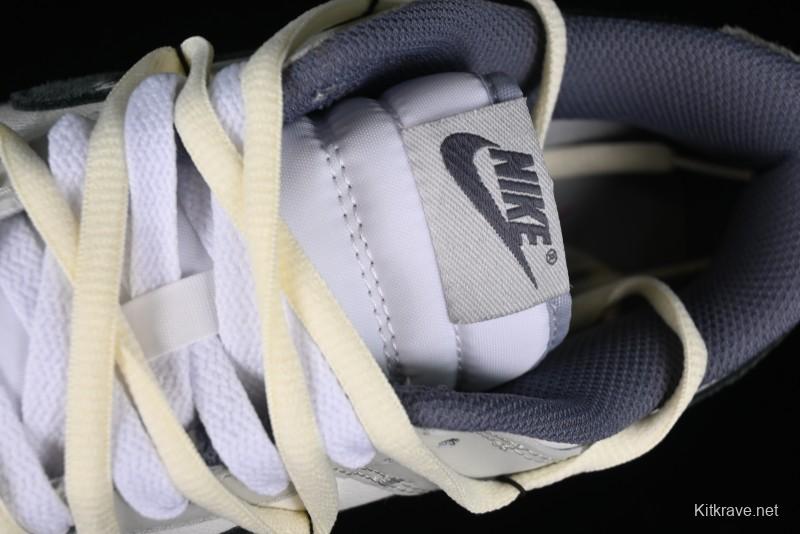 Nike Dunk Low SE Bubble Jellyfish Grey Island SB Strap Low-Top Casual Skate Shoes - FJ4188-100