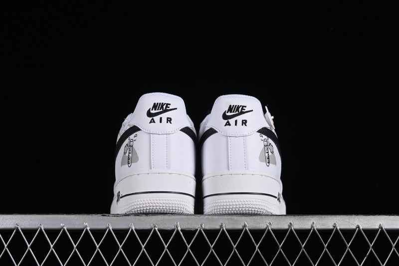 Nike Air Force 1 '07 Low Custom ID Graffiti Chemical Formula Casual Sneakers - AM0703-125