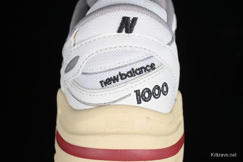 New Balance 1000 Series Retro Dad Style Low-Top Casual Running Shoes - W1000CB