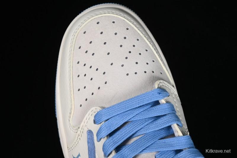 Nike Travis Scott x Fragment Design x Air Jordan 1 Low OG SP AJ1 LV Collaboration Casual Sneakers - XY2688-101