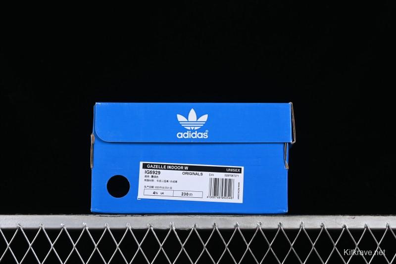 Adidas Originals Gazelle Indoor IG5929 Retro Casual Anti-Slip Wear-Resistant Low-Top Sneakers - IG5929