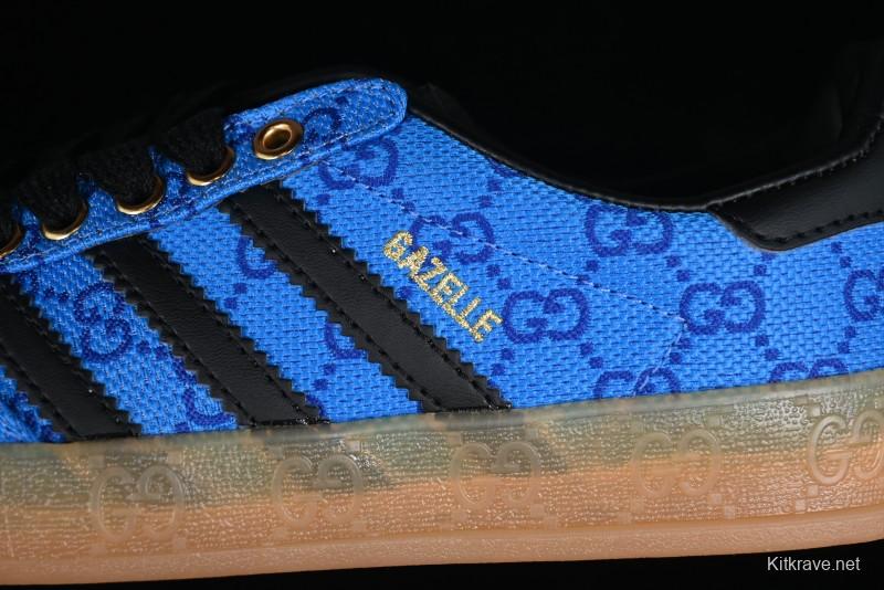 Adidas Originals x Gucci Gazelle Classic Casual Sneakers - HQ8896