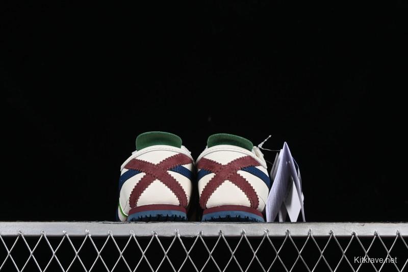 Onitsuka Tiger Mexico 66 Low-Top Leather Running Shoes - 1183A201-115