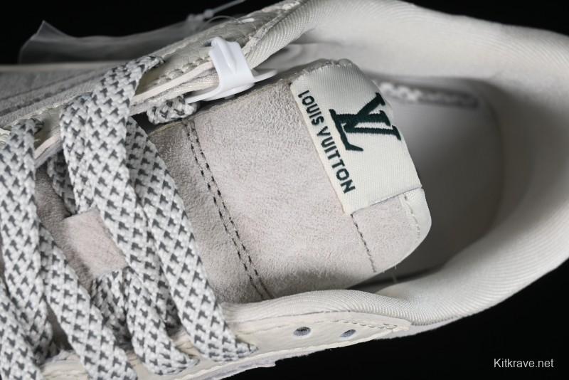 Nike Travis Scott x Fragment Design x Air Jordan 1 Low OG SP AJ1 LV Beige Grey Low-top Casual Sneakers - LJ5188-005