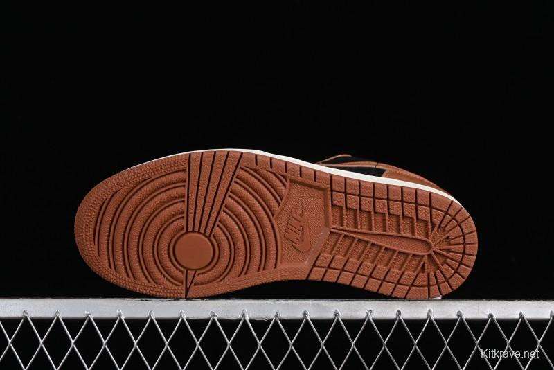 Nike Air Jordan 1 Low AJ1 Black Mocha Casual Sneakers - DC0774-021