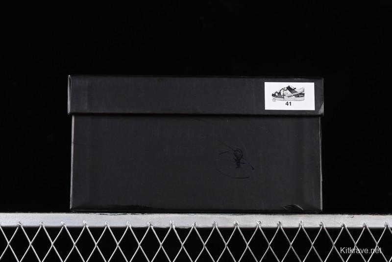 Nike Dunk Low SB Graffiti Halloween Cross Distressed Gradient Lace-Up Casual Skate Shoes - DV0831-101