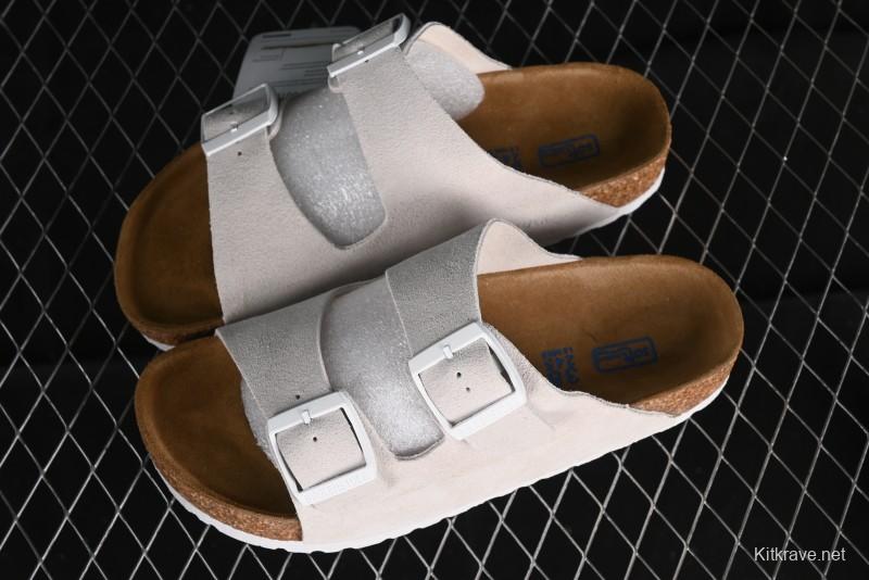 Birkenstock Soft Footbed Sandals with Suede Leather and Lambswool Lining - G.D4