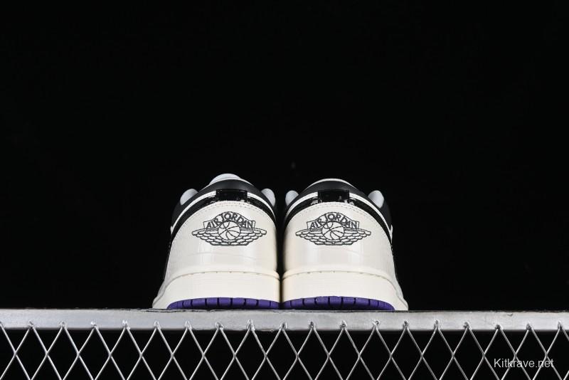 Nike Air Jordan 1 Low "Purple" Casual Sneakers - HF5759-101