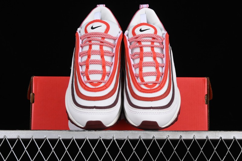 Nike Air Max 97 Retro Running Shoes with Full-Sole Air Cushion - FN6957-101