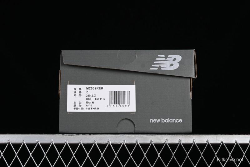New Balance 2002 Series Retro Casual Running Shoes with Upgraded N-ERGY Cushion - M2002REK