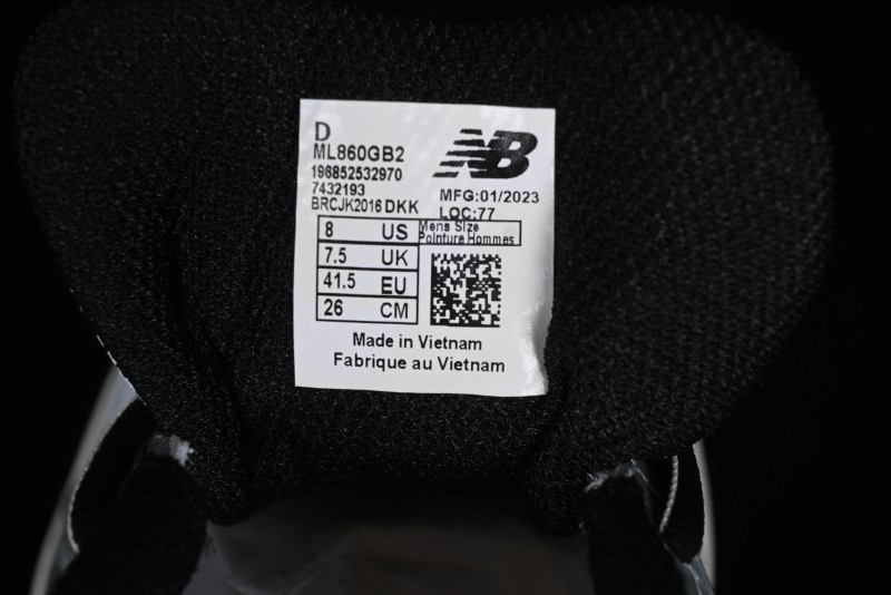 New Balance 860V2 Classic Retro Dad Style Casual Running Shoes - ML860GB2