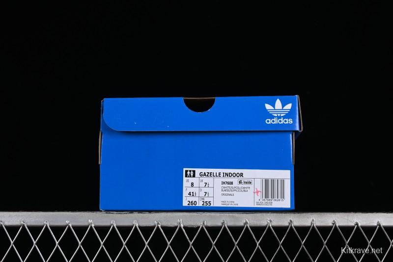 Adidas Originals Gazelle Indoor IH7608 Retro Casual Non-Slip Low-Top Sneakers - IH7608