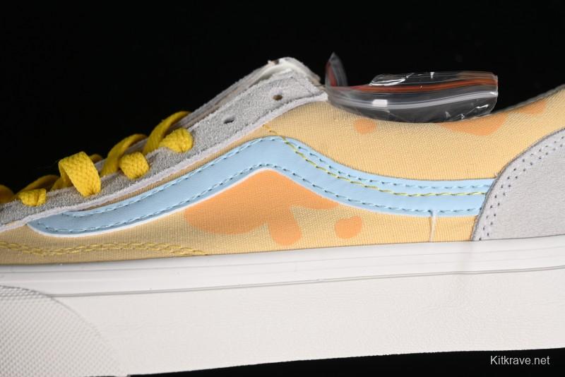 Vans Style 36 Low-Top Casual Sneakers in Cheese & Sea Salt Colorway - VN0A3DZ3OXS