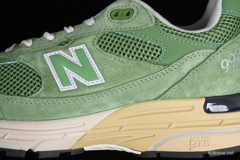 New Balance Made In USA M993 Series Classic Retro Running Shoes - U993GW