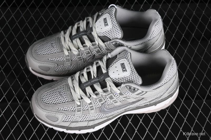Nike P-6000 Retro Casual Dad Shoes with Layered Design and Ultra-Lightweight - FN6837-012