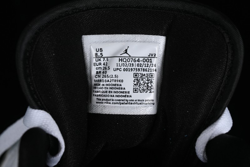 Nike Air Jordan 1 Low "Quai 54" Casual Sneakers in White Black Blue - HQ0764-001