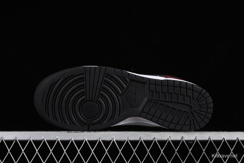 Nike Dunk Low SB Wine Red Black Low-Top Skateboarding Shoes - FJ4616-600