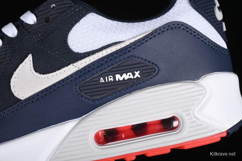 Nike Air Max 90 Retro Running Shoes with Classic Air Cushion - DM0029-400