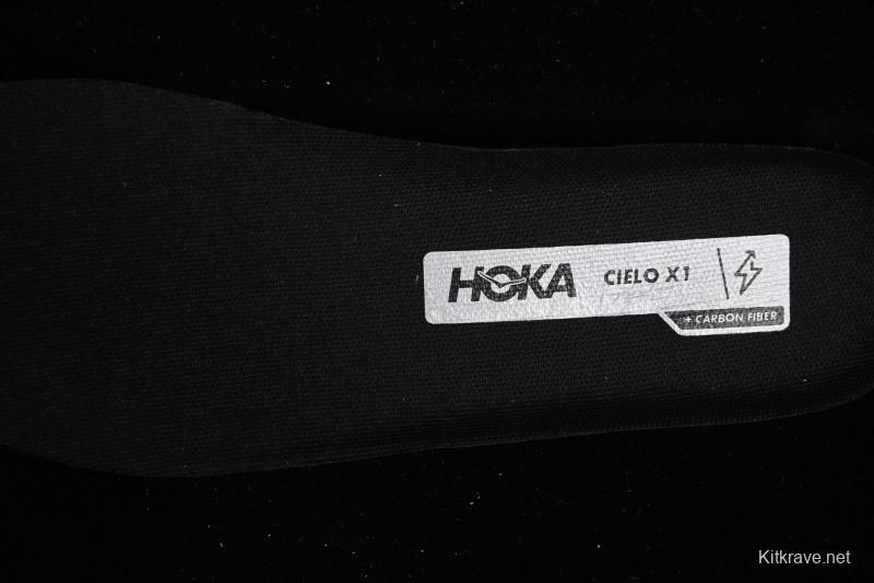 Hoka One One Cielo X1 Professional Racing Cushioned Anti-Slip Durable Training Running Shoes - 1147910 ABW