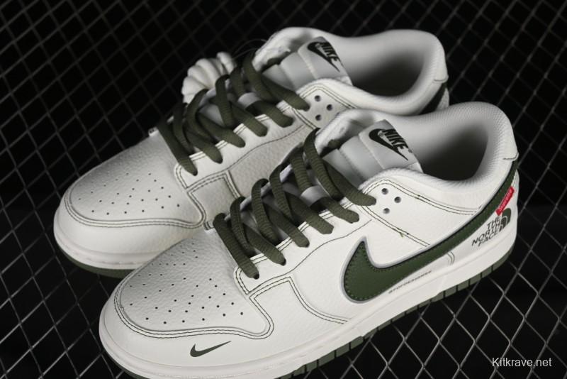 Nike SB Dunk Low Supreme x The North Face Casual Skateboarding Shoes - BM0234-505