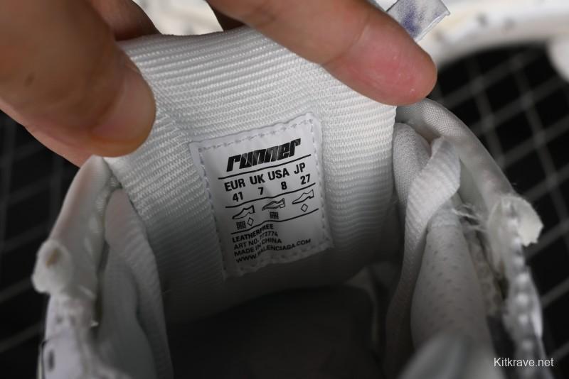 Balenciaga Runner Kith Four Color Retro Casual Shoes - W3RNY0133