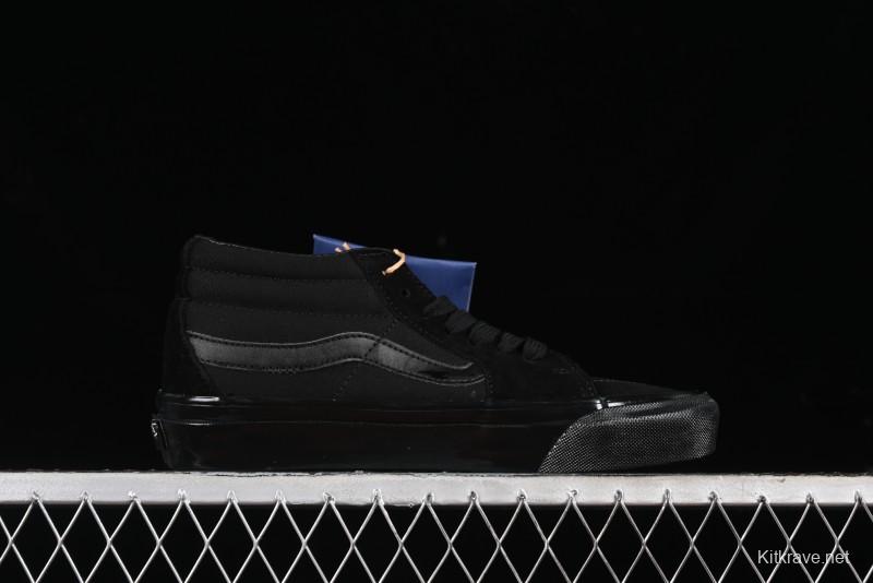 Vans Sk8-Mid Reissue 83 High-End Retro Suede Skate Shoes - VN000CQQBKA