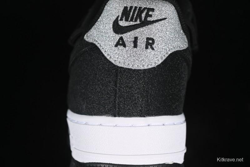 Nike Air Force 1 '07 Low Cleanfit High Street Retro Style Patchwork Starry Sky Full Diamond Lace-Up Low-Top Casual Sneakers - ZH0316-033