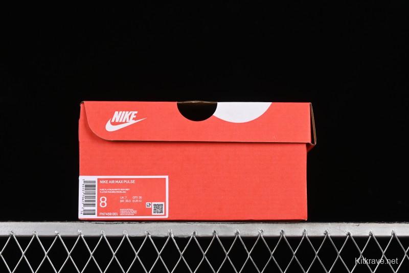Nike Air Max Pulse Running Shoes with Oversized Air Cushion for Breathability - FN7459-001