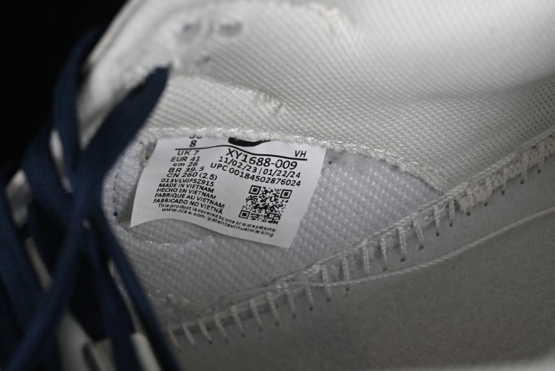 Nike SB Dunk Low Stussy Collaboration - Off White with Big Blue Swoosh Anniversary High-End Custom Low-Top Casual Skate Shoes - XY1688-009