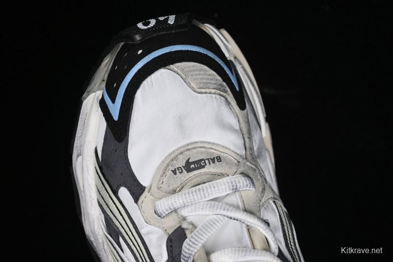 Balenciaga Runner Kith Four Color Retro Casual Shoes - W3RMU0150