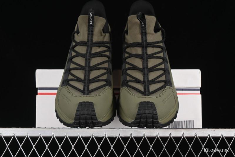 Moncler Trailgrip GTX Mountain Outdoor Shoes with Cordura Nylon Gore-Tex Waterproof Vibram Outsole - M00090M3457