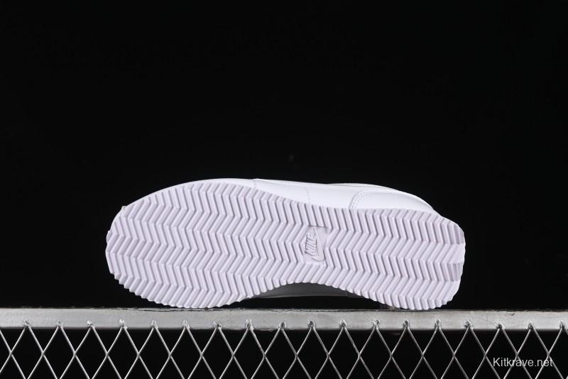 Nike Classic Cortez Leather Retro Running Shoes - FB6877-100