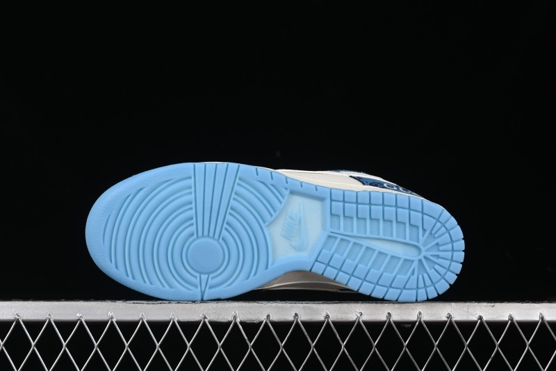 Nike SB Dunk Low Gucci Collaboration - Royal Blue Anniversary High-End Custom Low-Top Casual Sneakers CF3688-002