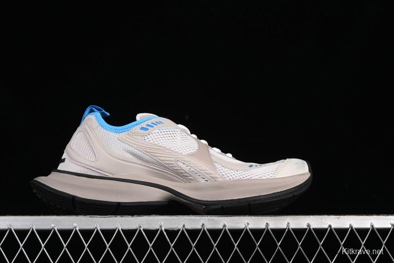 Balenciaga Circuit Lightweight Distressed Print Round Toe Fashion Casual Shoes - WFLGY2240