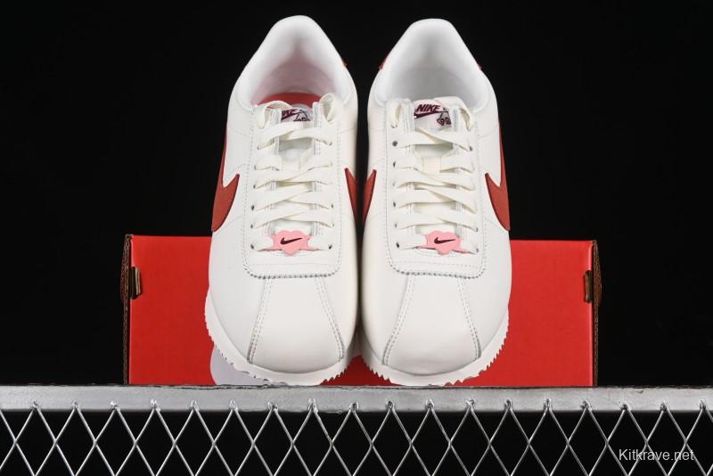 Nike Classic Cortez Leather Collaboration Retro Original Leather Running Shoes - FZ5167-133