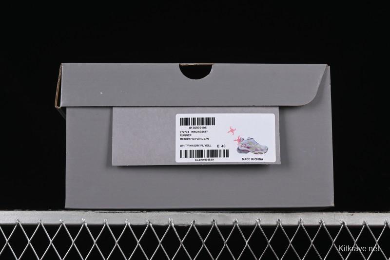 Balenciaga Runner Kith Four Color Retro Casual Sneakers - W3RMU9517